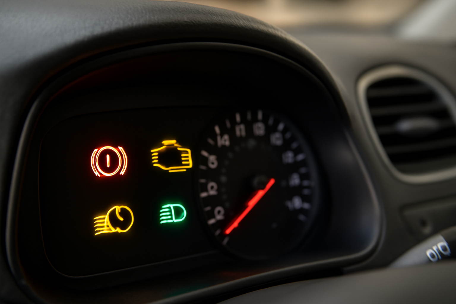 Kontrolki na desce rozdzielczej: co oznaczają kolory i symbole?